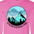 thumbnail image 4 of Inktastic Glacier National Park Montana Mountains Long Sleeve T-Shirt, 4 of 5