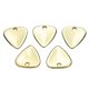 thumbnail image 1 of Lot de 5 médiators en métal pour guitare, accessoires pour instruments de musique (doré), 1 of 4