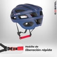 thumbnail image 3 of Casco bicicleta ciclista Gospel Sl708 talla M Con luz Gris, 3 of 10