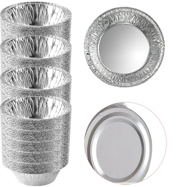 Pie Pans 4 Inch ,Mini Pie Tins Disposable Aluminum Foil Tart/ Pie Pans