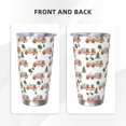 thumbnail image 3 of Fotbe Camp Van Pattern 20 oz Tumbler Stainless Steel Vacuum Insulated Coffee Ice Cup Double Wall Travel Flask Leak-proof Coffee Cup-Without Straw, 3 of 8