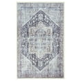 thumbnail image 6 of GLN Rugs Taxila - Indoor, Machine Washable Area Rug 2'x3' Turkish Brown/Gray Home Carpet, 6 of 8