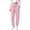 CI09_Pink, variant on Resicozy Joggers for Women with Pockets Drawstring Elastic Waist Athletic Lounge Pants Casual Fashion Solid Color Trousers Yellow 2XL