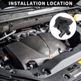 thumbnail image 2 of Unique Bargains No.1K0965561L Bomba de agua de refrigeración auxiliar para VW Golf 2.0T 2007-2013 / Metal / 1Pcs Negro, 2 of 6