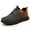 Orange, variant on Tanleewa Work Safety Boots Steel Toe for Men Durable Sneakers Shoe Size 5.5