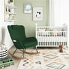 Baby Relax DE8944-GN Crossley Rocker Chair with Storage Pockets, Green