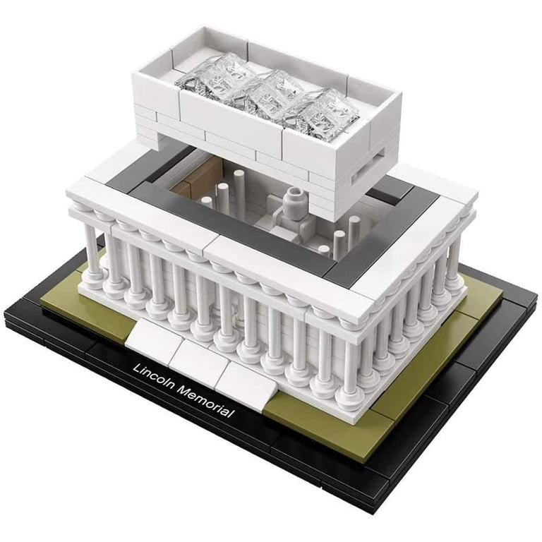 LEGO Architecture Lincoln Memorial - 21022. - Walmart.com