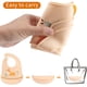 thumbnail image 5 of Juego de 4 baberos de silicona, baberos impermeables para comer con recogedor de migas, fáciles de lavar, súper suaves, baberos reutilizables para niños pequeños (3), 5 of 5