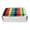 Rainbow, variant on Pencil Guy Blank Glitz Round Pencils Silver, Pack of 144 Wood Pencils