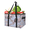 Multicolor 4, variant on Monkey Tree Flower Reusable Grocery Bags, Foldable Shopping Bags for Groceries with Handles, Large Grocery Tote for Kitchen, Market, Car, Trunk, Picnic
