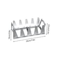 thumbnail image 3 of Wzzjkit Barbecue Rescher en Acier Inoxydable Multi Grill Grill Jambes de Poulet Multi Grill Rack, 3 of 9