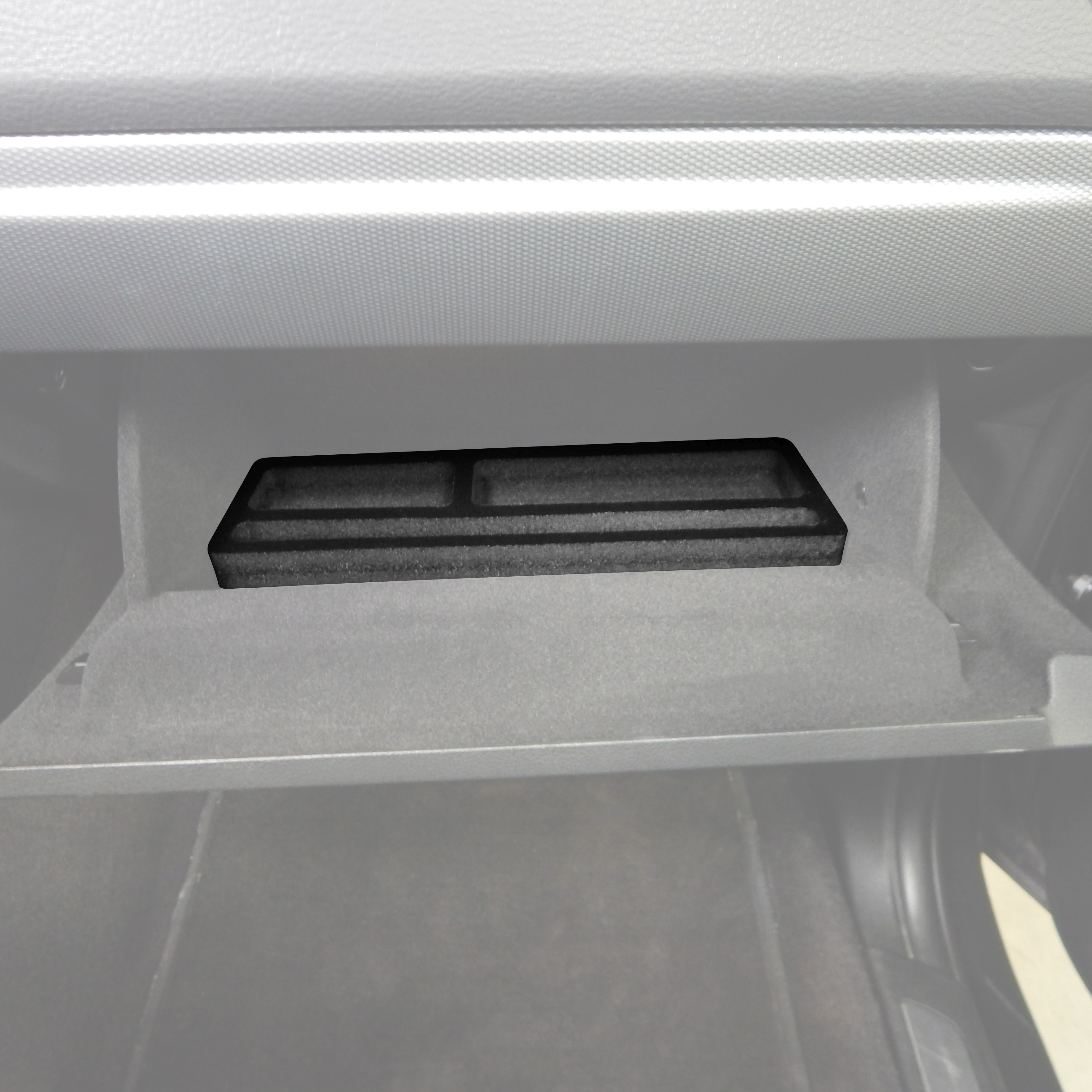 Red Hound Auto Glove Box Organizer Insert Compatible with Dodge Durango