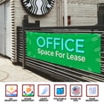 thumbnail image 3 of Office Space For Lease Large Banners and Signs for Outdoor by DreamController-Polyester Banner with 4 Holes for Easy Hang Indoor & Outdoor|6x2 Feet HD Banner to Promote Real Estate Business| Made, 3 of 6