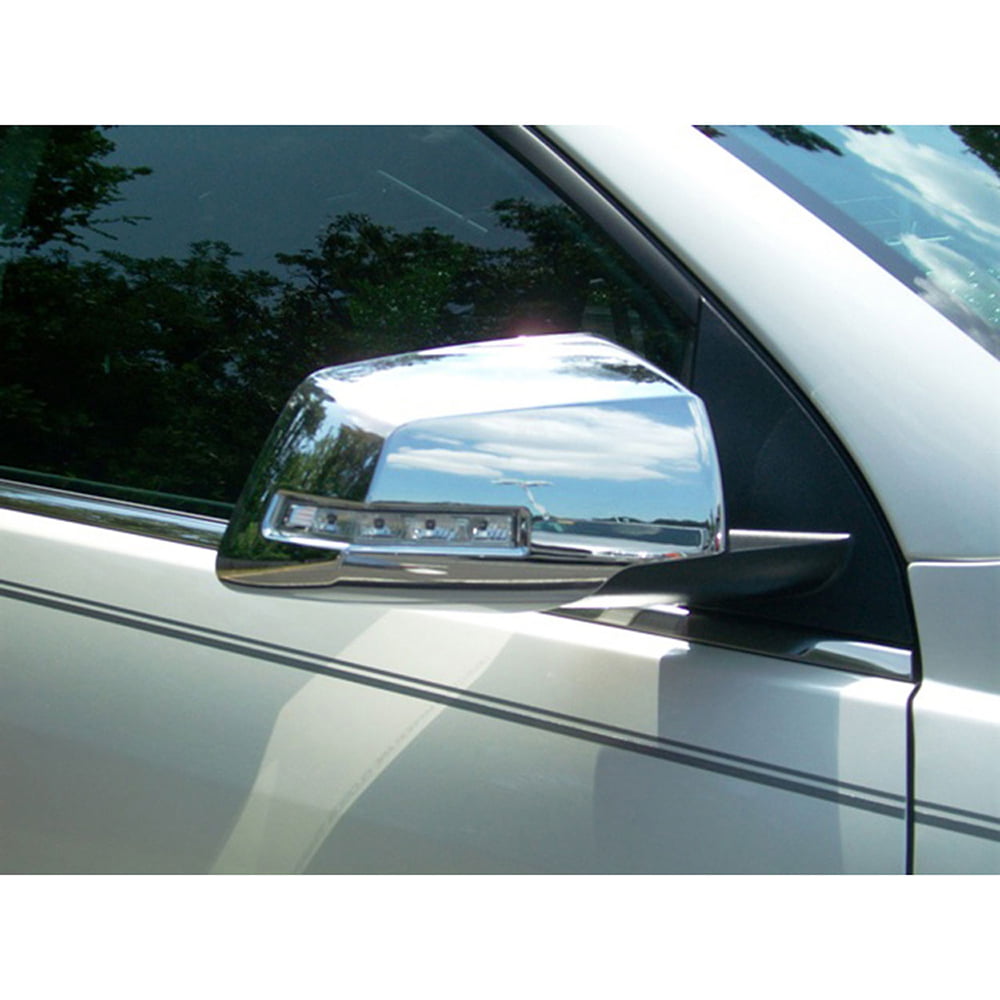 For 2007-2013 2014 2015 GMC ACADIA Chrome Mirror Cover W/ Turning Light Cut-out
