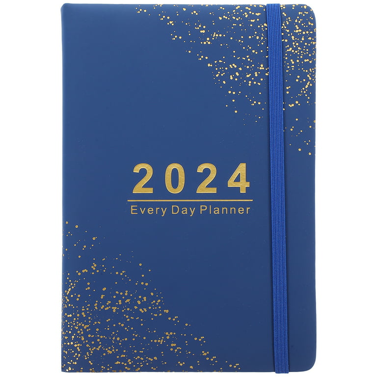 Agenda Daily Planner English 2024 Planner English Notebook Planner 2024  Monthly Planner