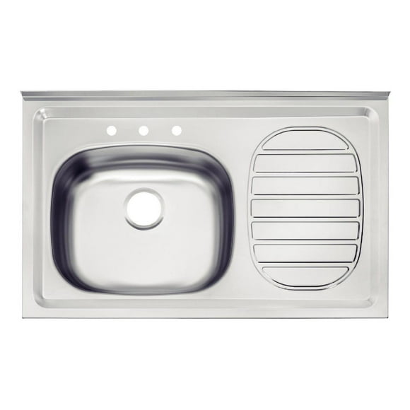 Fregadero Tarja Acero Inox Empotrar 80x50cm Tramontina Tramontina 93410535