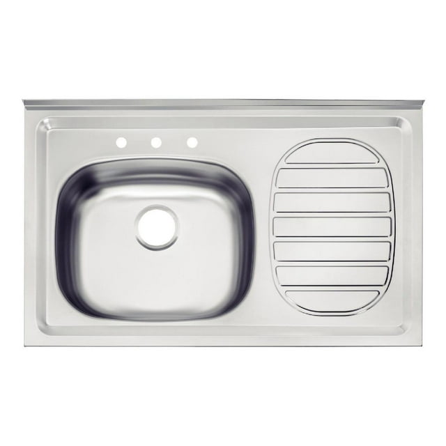 Fregadero Tarja Acero Inox Empotrar 80x50cm Tramontina Tramontina 93410535