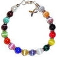 thumbnail image 2 of Cancer Awareness Bracelet Kit - Total Kit 8mm w/wire & Clasp Cancer awareness Bracelets, 2 of 2