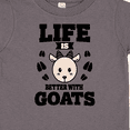 thumbnail image 4 of Inktastic Life is Better with Goats Boys or Girls Toddler T-Shirt, 4 of 5