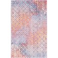 thumbnail image 1 of Unique Loom Tapis Arc-en-Ciel Géométrique 3' 3 x 5' 3 Rectangle Violet/bleu, 1 of 1