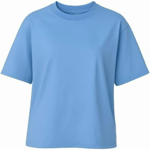 Classic Unisex Crew Neck T-Shirt – Soft Cotton Short Sleeve Tee for Men & Women – Casual Everyday Shirt