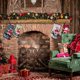thumbnail image 2 of Calcetines navideños Decoración navideña en 3D Medias de nieve Accesorios para árboles de Navidad, 2 of 5