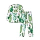 thumbnail image 1 of Fotbe Cactus Plants1 Pijama de Hombre con Estampado de Manga Larga, Conjunto de 2 Piezas, Ropa de Dormir Suave y Cómoda con Bolsillos-Small, 1 of 7