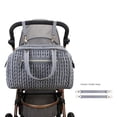 thumbnail image 6 of SPEKSEE Quilted Twist Craft Diaper Bag Tote - Spacious, Waterproof & Insulated for Mom Essentials, 6 of 8