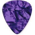 thumbnail image 2 of Dunlop Premium Celluloid Classic Guitar Picks 1 Dozen Purple Pearloid Medium, 2 of 5