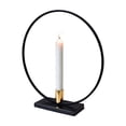 thumbnail image 1 of Candelabro de resina decorativo para decoración moderna, elegante diseño tipo Y, acabado negro mate, artesanía impecable que garantiza longevidad y durabilidad (1 pieza), 1 of 8