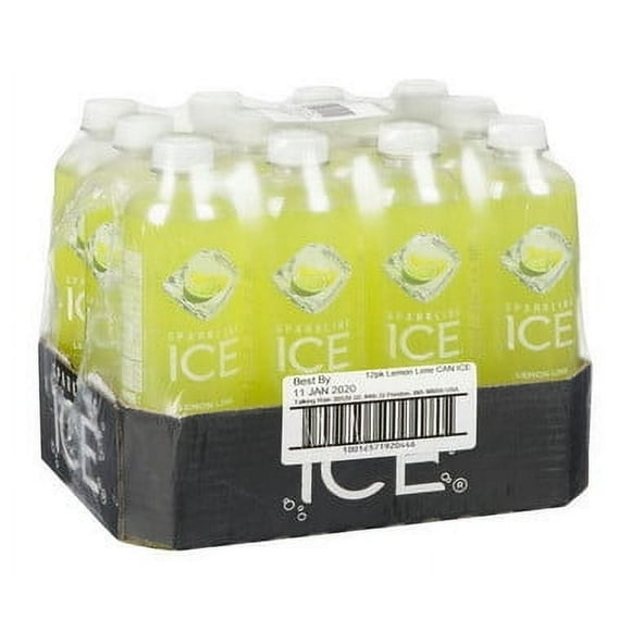 Sparkling Ice Water Sparkling Ice Lemon Lime 503 ML/17 ounces (12/Case)