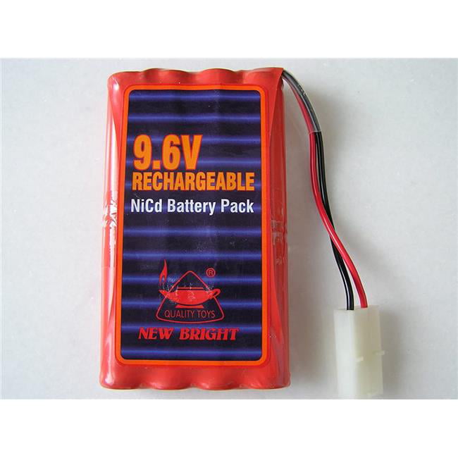 9.6V New Bright Rechargeable Battery Pack WITH Charger RC Lithium Ion 