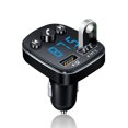 thumbnail image 1 of Car FM Transmitter Bluetooth 5.0 Wireless Handsfree Audio Receiver Auto MP3 Player Dual USB 3.1A Fast Charger Car Accessories, 1 of 4