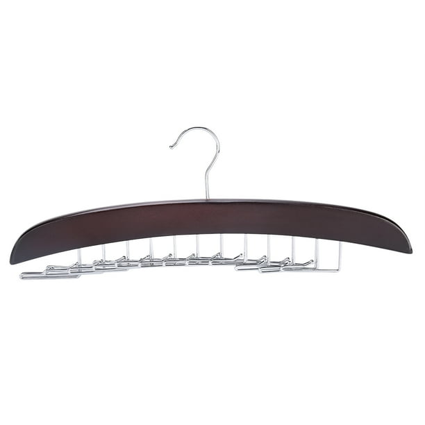 Corbatero De Madera Natural Para Armario, Colgador De Corbatas Para 24 Corbatas O Cinturones, Colgador De Corbatas Para Colgar Cinturones, Corbatas, Bufandas, 40 X 13 X 14 Cm
