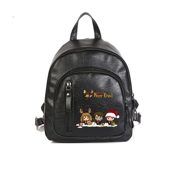 Mochila Harry Potter El Mercado de Encantos Unisex Negro 10*10*4 pulgadas