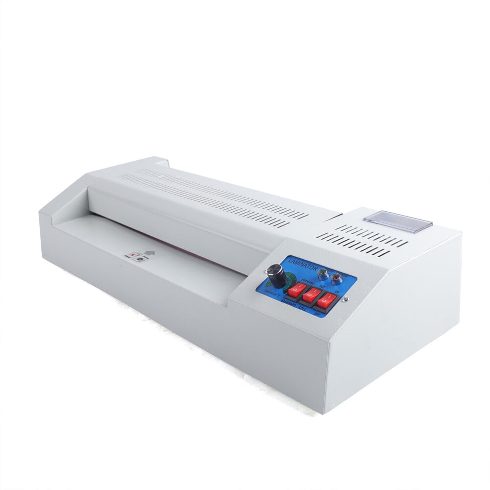 600W White Laminating Machine Free Standing Thermal Laminator Machine Large Offices Homes Schools Classrooms
