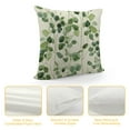 thumbnail image 4 of ARISTURING  Tropical Green Leaves Decorative Throw Pillow Covers - Seasonal Eucalyptus Branches Plants Canvas Cases for Couch Cushion Farmhouse Outdoor Decor, 4 of 5