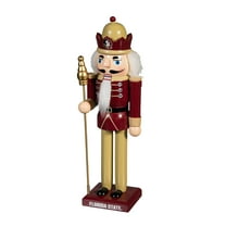 Florida State Seminoles 12" Wooden Nutcracker Statue