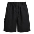 thumbnail image 3 of Ketyyh-chn99 Mens Shorts Athletic Comfort Stretch Men's Classic Relaxed Fit Pants Cargo Comfort Stretch Black,3XL, 3 of 4