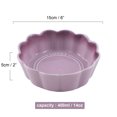 thumbnail image 3 of Qeeadeea Small Round Baking Dish Set Of 2, Round Ceramic Pie Plate, Colorful Ceramic Casserole Dish-purple-15x15x5cm, 400ml, 3 of 7