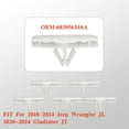 thumbnail image 3 of LTS EMIRA 5 in 1 Wrangler Grille Fastener Retainer Clips, Push-Type Plastic Rivets Compatible with 2007-2024 Jeep Wrangler & 2005-2010 Grand Cherokee Fender Bumper Clips Replace 6503598, 3 of 6