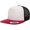Red/White/Black, variant on Flexfit  Foam Trucker Cap