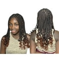 thumbnail image 3 of 6X Pre-Stretched Professional Braiding Hair 100% Kanekalon Hot Water Setting Itch Free Ultra Yaki Ombre Tangle-free Mega Pack Synthetic Hair Extensions for Braids and Crochet, 3 of 8