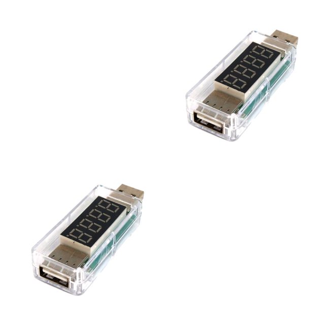 sweethay Probador de capacidad de voltaje de corriente universal profesional Detector estable Probadores de Detectores Herramienta de prueba de Blanco 2piezas