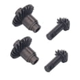 thumbnail image 3 of pares de engranajes helicoidales de acero negro RC ejes delanteros traseros engranaje de acero para TRX4M 1/18 coche trepador de control remoto eje delantero trasero 10 22T, 3 of 12