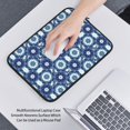 thumbnail image 6 of Pofeuu Vintage Blue Print Laptop Carrying Case,13-15-Inch Laptop and Tablet, Sleek Design, Durable and Water-Repellent Fabric, Business Casual or School-15 inch, 6 of 8