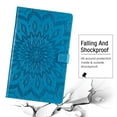 thumbnail image 4 of Dteck Flower Patterned Case For Amazon Kindle Fire HD10 2017/2018/2019 Released (10.1-inch),Magnetic Leather Card Holder Wallet Folio Kickstand Protective Cover,Blue, 4 of 6