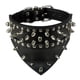 thumbnail image 1 of Collar de perro de cuero YONGSHENG Negro 2 de ancho ajuste con tachuelas y pinchos tamaño L, 1 of 3