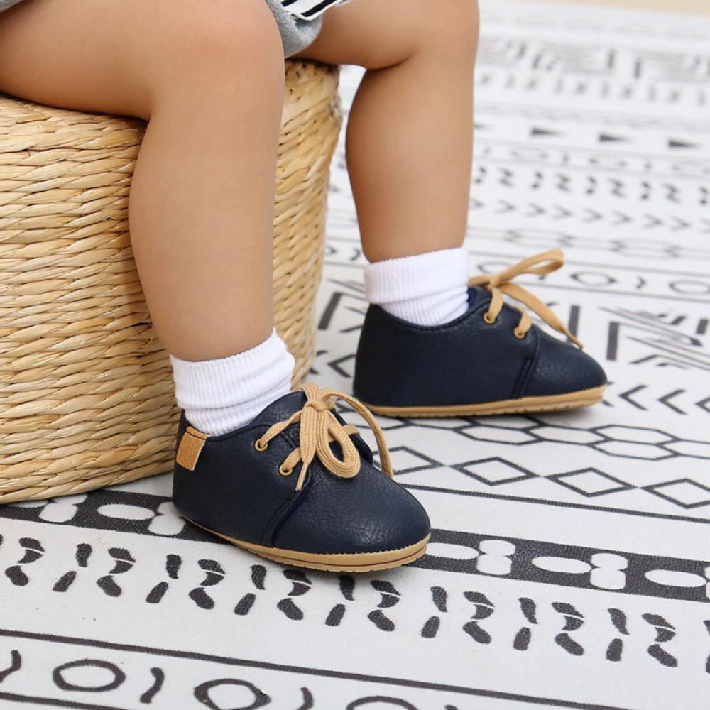 Oaktree Boys Girls Moccasins Shoes Toddler Sneakers Leather Soft Sneakers Oxford Infant Shoes Non-slip Soft Sole Toddler Frist Waliking Shoes - Walmart.com