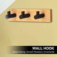 thumbnail image 5 of Joernso Self-adhesive Wall Hook Punch-free Stainless Steel Easy to Apply Hanger Hook Household Supplies, 5 of 8